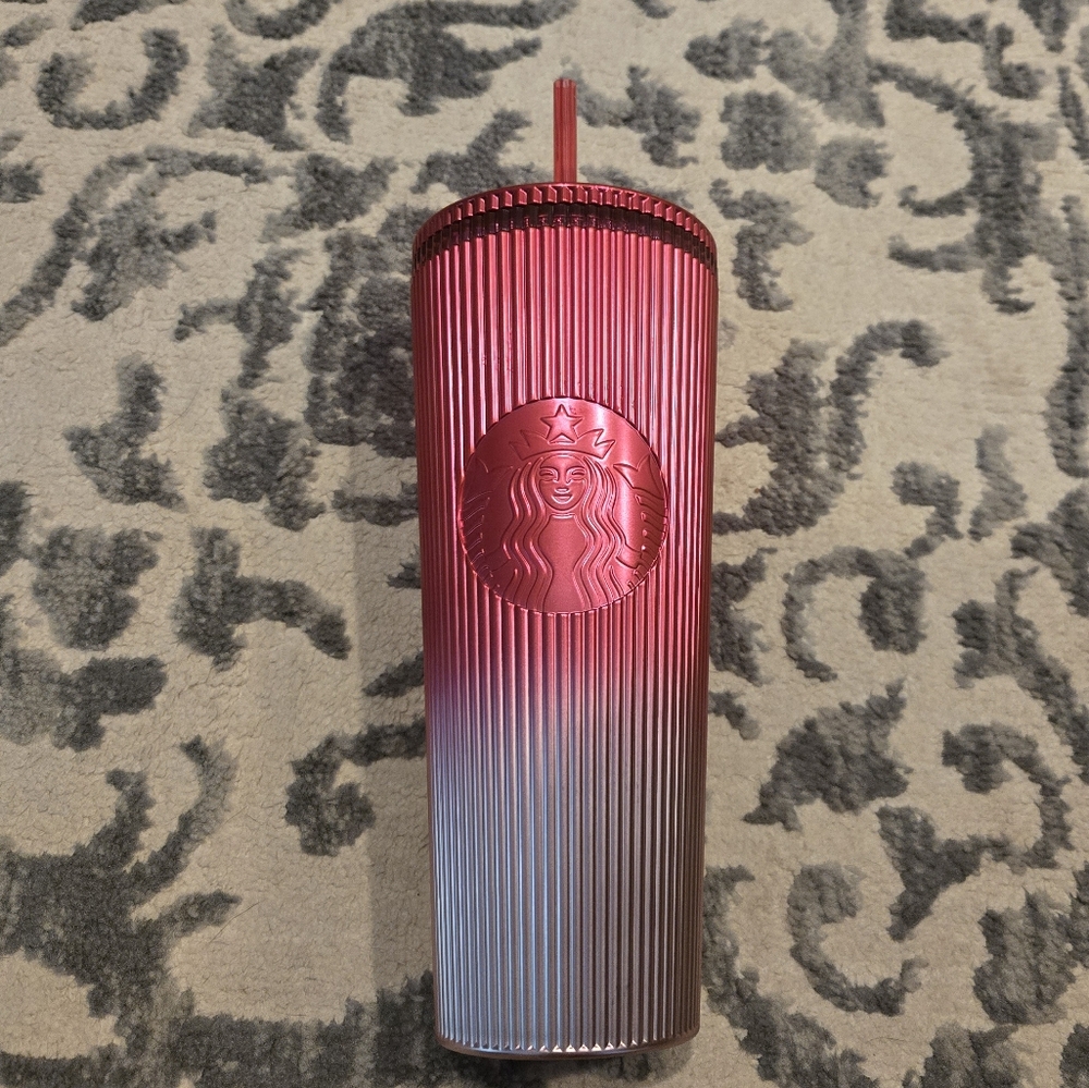 Starbucks Pink Ombre Venti Tumbler NWT